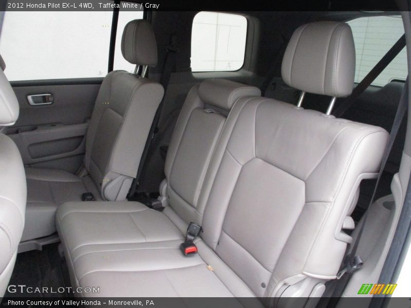 Taffeta White / Gray 2012 Honda Pilot EX-L 4WD