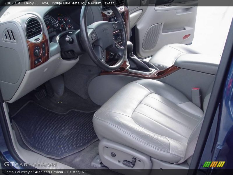 Indigo Blue Metallic / Medium Pewter 2003 GMC Envoy SLT 4x4