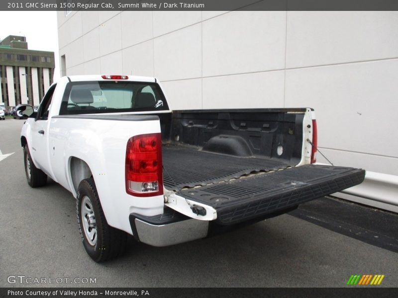 Summit White / Dark Titanium 2011 GMC Sierra 1500 Regular Cab