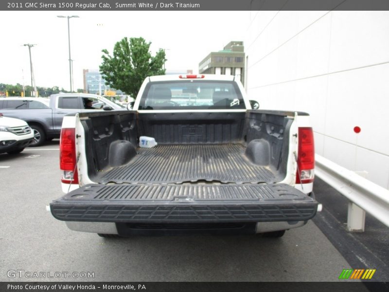 Summit White / Dark Titanium 2011 GMC Sierra 1500 Regular Cab