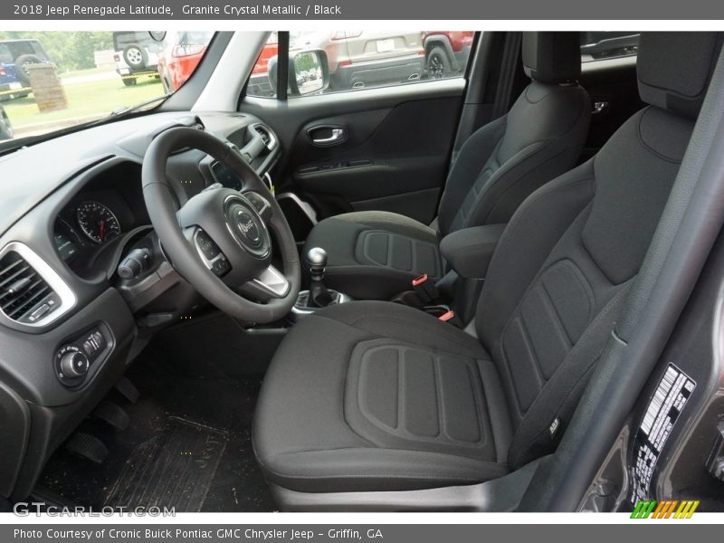 Granite Crystal Metallic / Black 2018 Jeep Renegade Latitude