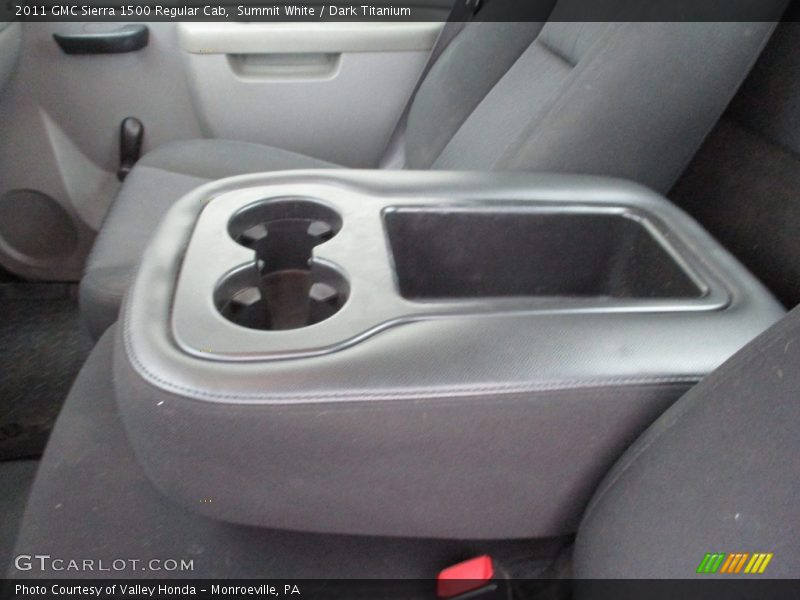 Summit White / Dark Titanium 2011 GMC Sierra 1500 Regular Cab