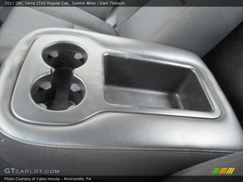 Summit White / Dark Titanium 2011 GMC Sierra 1500 Regular Cab