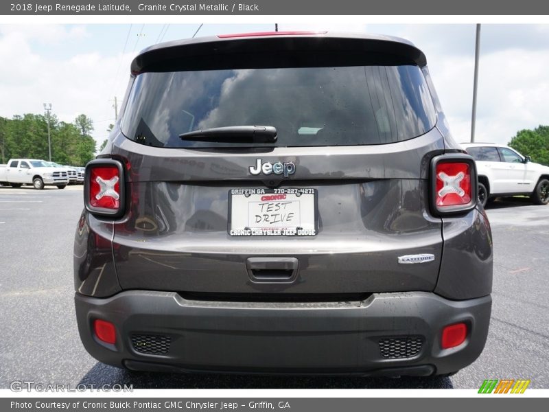 Granite Crystal Metallic / Black 2018 Jeep Renegade Latitude