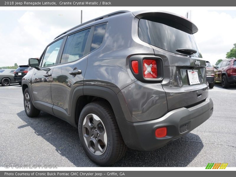 Granite Crystal Metallic / Black 2018 Jeep Renegade Latitude