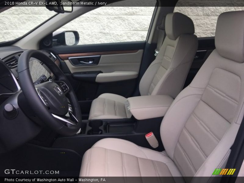 Sandstorm Metallic / Ivory 2018 Honda CR-V EX-L AWD