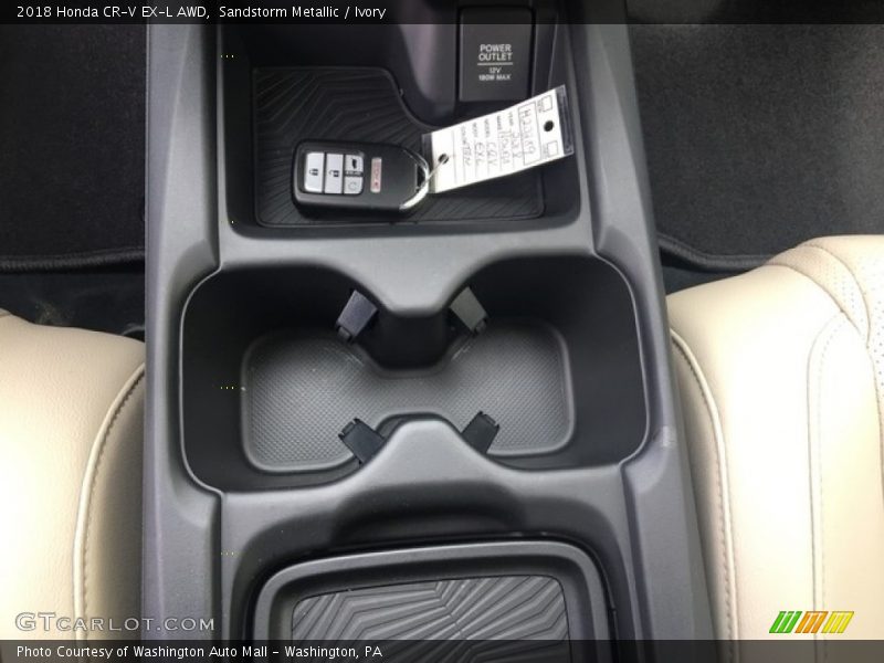 Sandstorm Metallic / Ivory 2018 Honda CR-V EX-L AWD