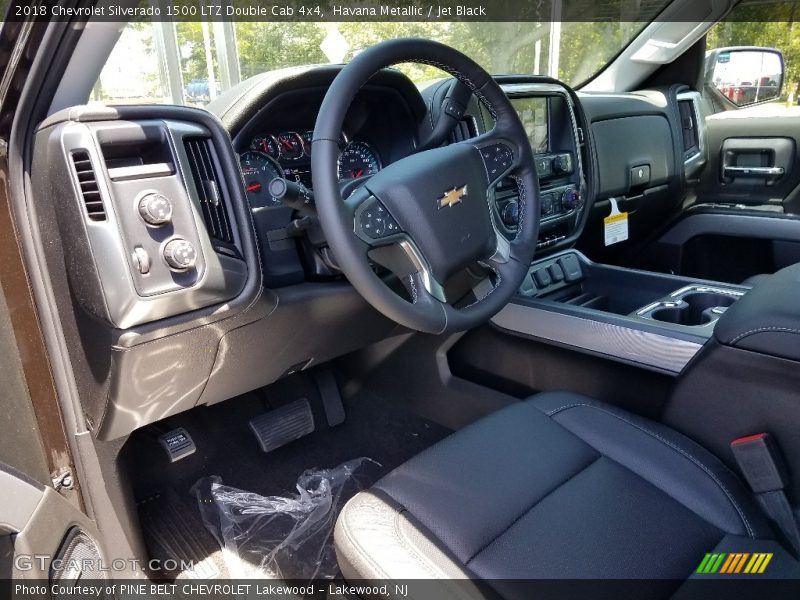 Havana Metallic / Jet Black 2018 Chevrolet Silverado 1500 LTZ Double Cab 4x4