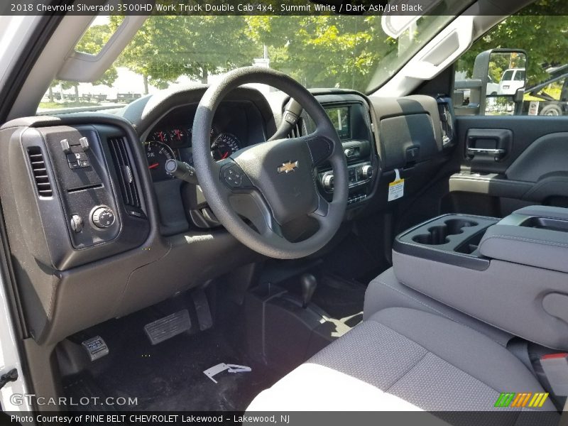 Summit White / Dark Ash/Jet Black 2018 Chevrolet Silverado 3500HD Work Truck Double Cab 4x4
