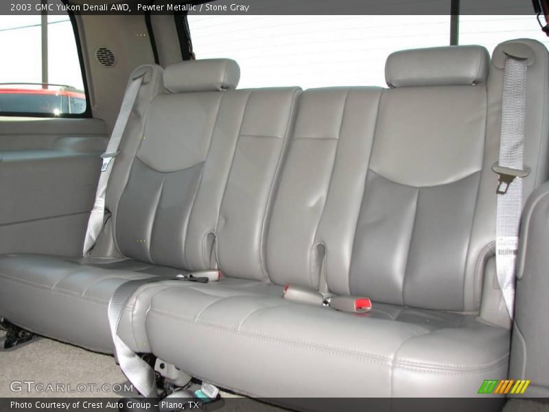 Pewter Metallic / Stone Gray 2003 GMC Yukon Denali AWD