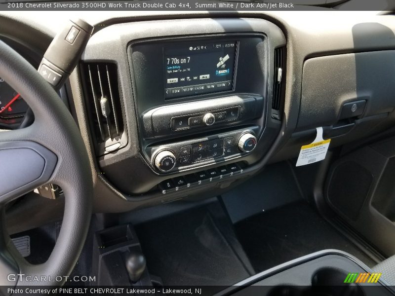 Summit White / Dark Ash/Jet Black 2018 Chevrolet Silverado 3500HD Work Truck Double Cab 4x4