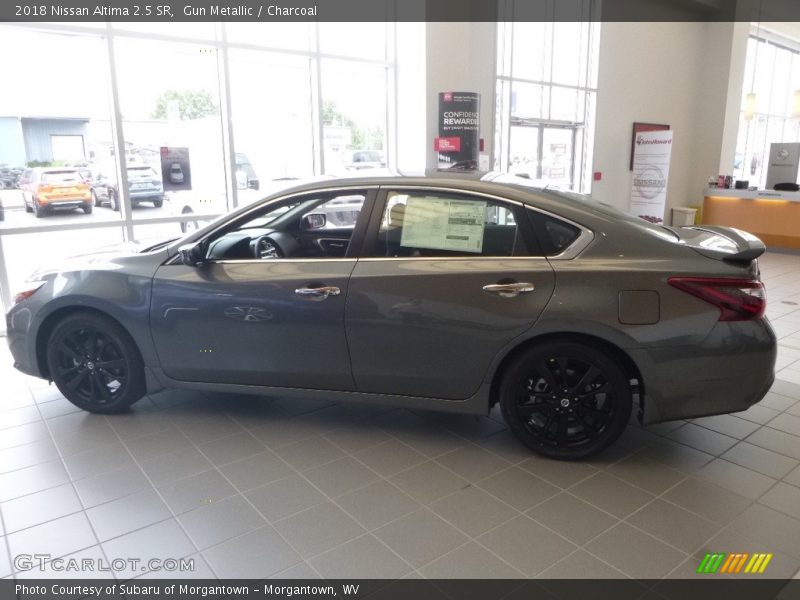 Gun Metallic / Charcoal 2018 Nissan Altima 2.5 SR