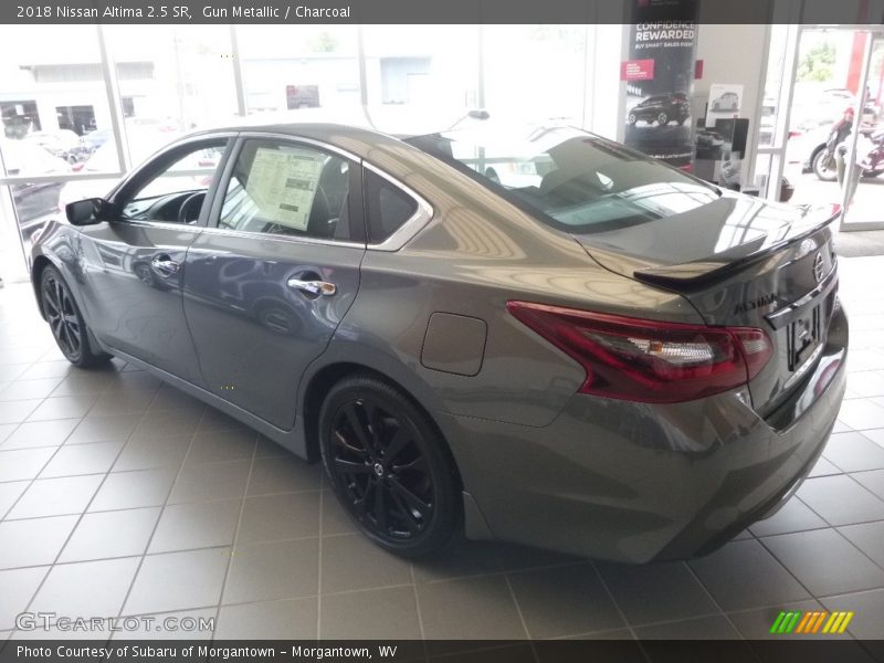 Gun Metallic / Charcoal 2018 Nissan Altima 2.5 SR