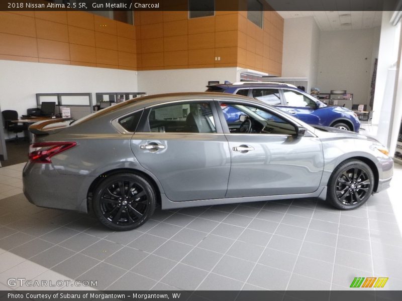 Gun Metallic / Charcoal 2018 Nissan Altima 2.5 SR