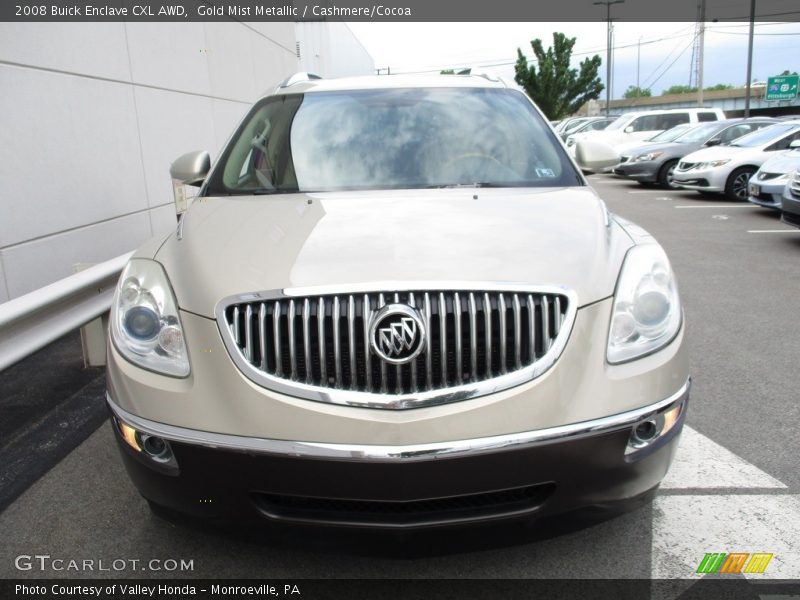 Gold Mist Metallic / Cashmere/Cocoa 2008 Buick Enclave CXL AWD