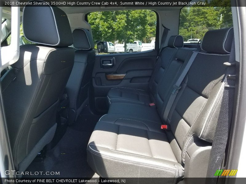 Summit White / High Country Jet Black/Ash Gray 2018 Chevrolet Silverado 3500HD High Country Crew Cab 4x4