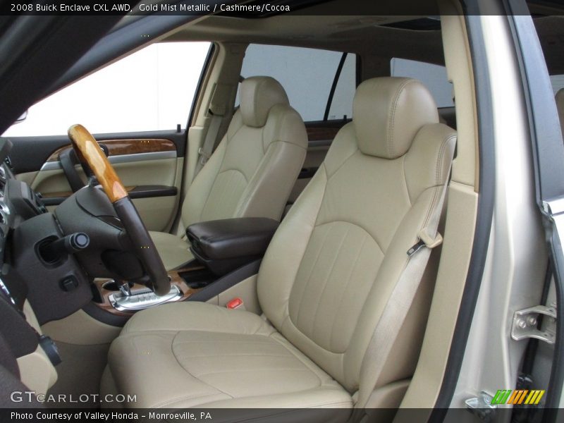 Gold Mist Metallic / Cashmere/Cocoa 2008 Buick Enclave CXL AWD