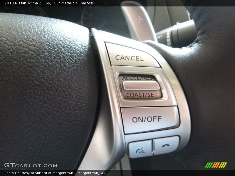 Gun Metallic / Charcoal 2018 Nissan Altima 2.5 SR