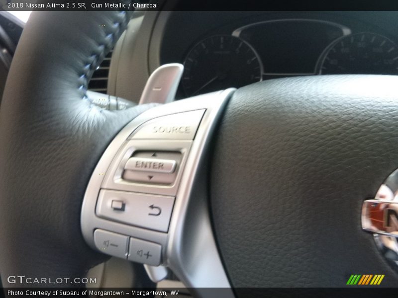 Gun Metallic / Charcoal 2018 Nissan Altima 2.5 SR