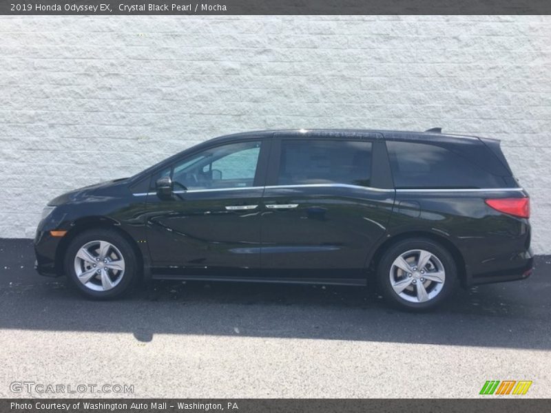 Crystal Black Pearl / Mocha 2019 Honda Odyssey EX