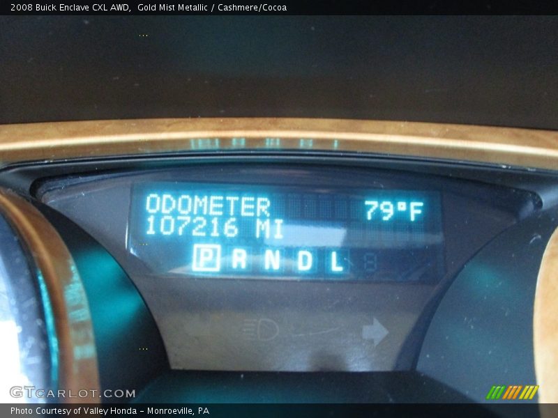 Gold Mist Metallic / Cashmere/Cocoa 2008 Buick Enclave CXL AWD