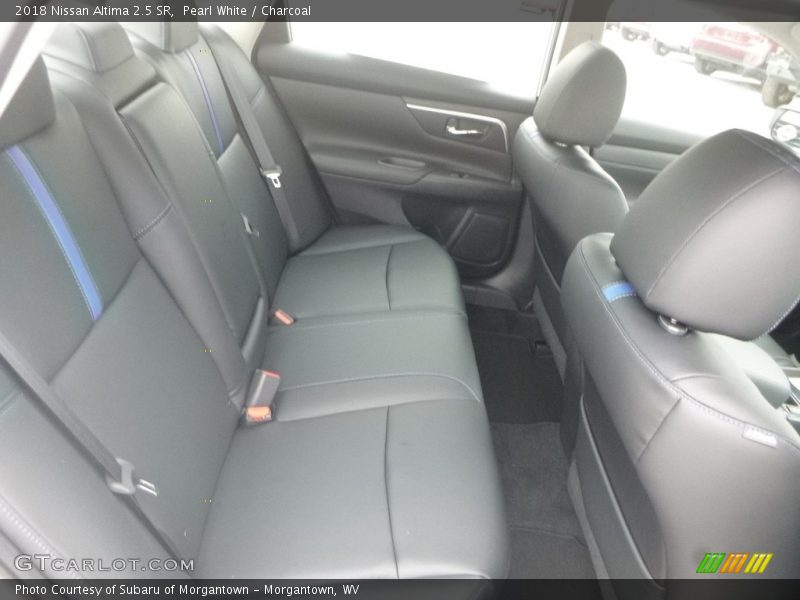 Pearl White / Charcoal 2018 Nissan Altima 2.5 SR