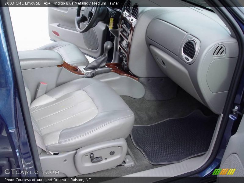 Indigo Blue Metallic / Medium Pewter 2003 GMC Envoy SLT 4x4