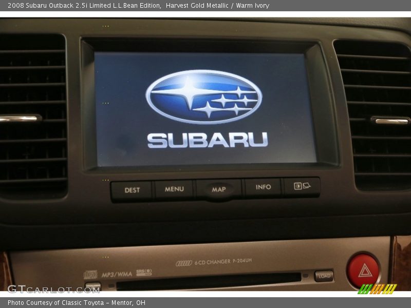 Harvest Gold Metallic / Warm Ivory 2008 Subaru Outback 2.5i Limited L.L.Bean Edition
