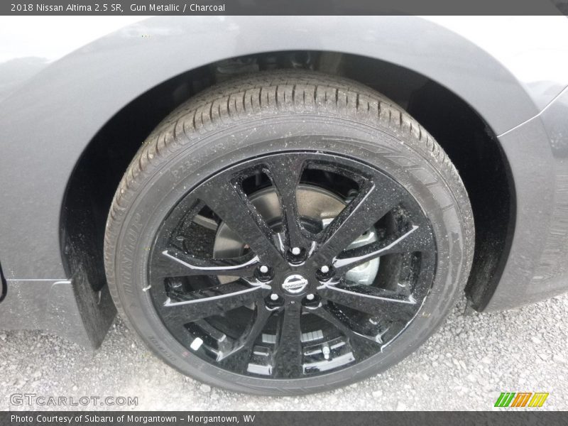 Gun Metallic / Charcoal 2018 Nissan Altima 2.5 SR