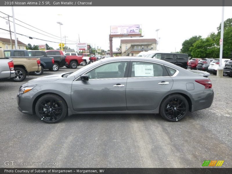 Gun Metallic / Charcoal 2018 Nissan Altima 2.5 SR