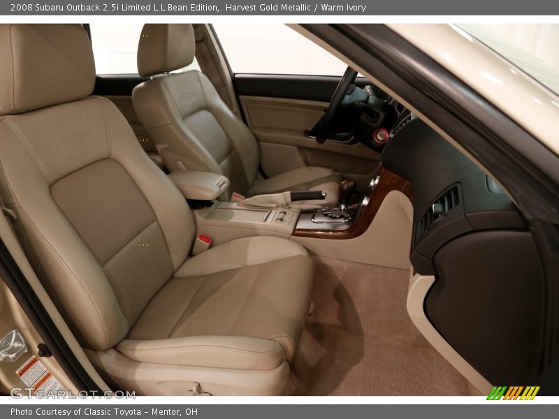 Harvest Gold Metallic / Warm Ivory 2008 Subaru Outback 2.5i Limited L.L.Bean Edition