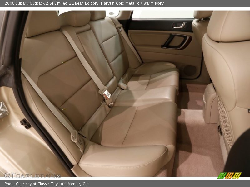 Harvest Gold Metallic / Warm Ivory 2008 Subaru Outback 2.5i Limited L.L.Bean Edition