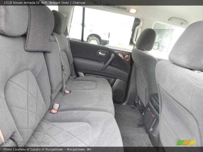 Brilliant Silver / Charcoal 2018 Nissan Armada SV 4x4