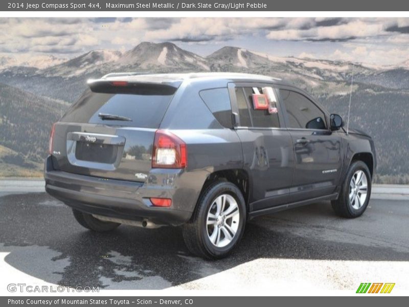 Maximum Steel Metallic / Dark Slate Gray/Light Pebble 2014 Jeep Compass Sport 4x4