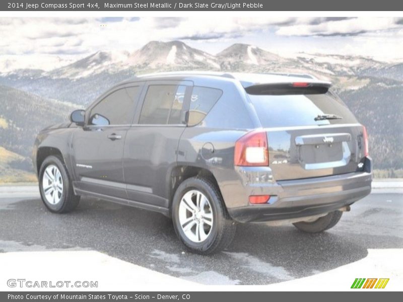 Maximum Steel Metallic / Dark Slate Gray/Light Pebble 2014 Jeep Compass Sport 4x4
