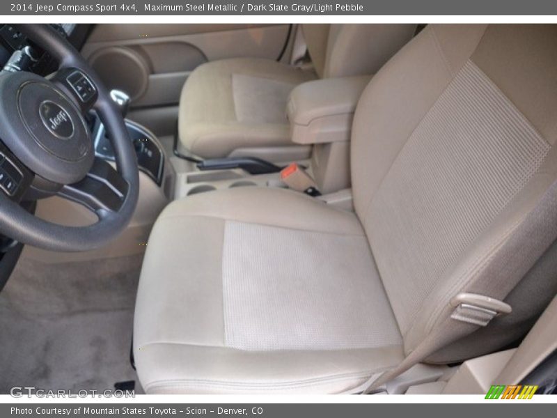 Maximum Steel Metallic / Dark Slate Gray/Light Pebble 2014 Jeep Compass Sport 4x4