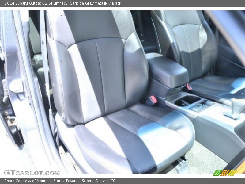 Carbide Gray Metallic / Black 2014 Subaru Outback 2.5i Limited