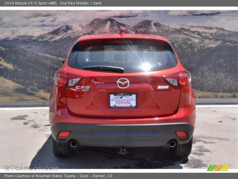 Soul Red Metallic / Sand 2014 Mazda CX-5 Sport AWD