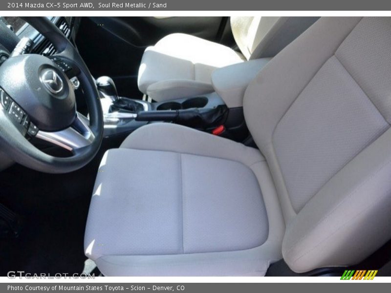 Soul Red Metallic / Sand 2014 Mazda CX-5 Sport AWD