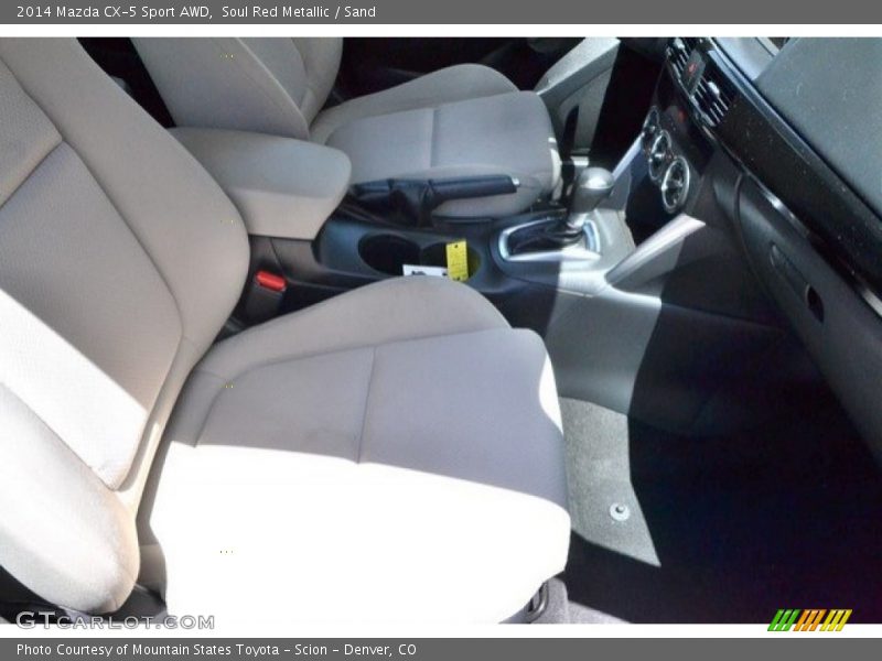 Soul Red Metallic / Sand 2014 Mazda CX-5 Sport AWD