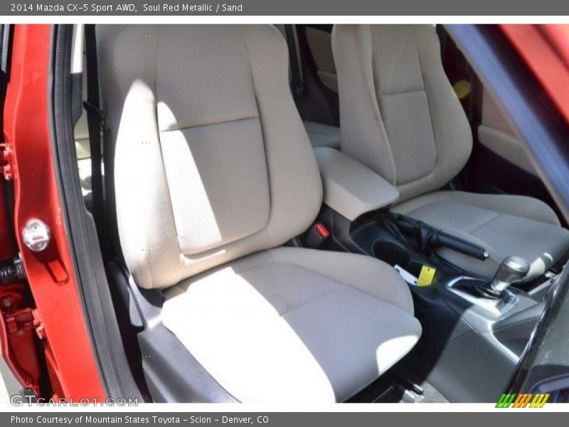 Soul Red Metallic / Sand 2014 Mazda CX-5 Sport AWD