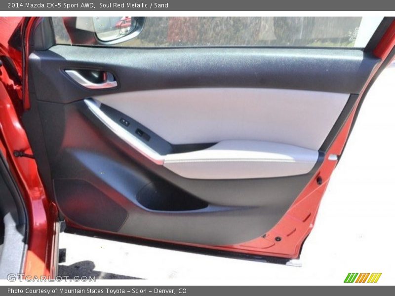 Soul Red Metallic / Sand 2014 Mazda CX-5 Sport AWD