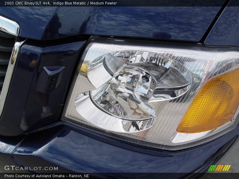 Indigo Blue Metallic / Medium Pewter 2003 GMC Envoy SLT 4x4