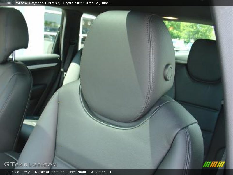 Crystal Silver Metallic / Black 2008 Porsche Cayenne Tiptronic