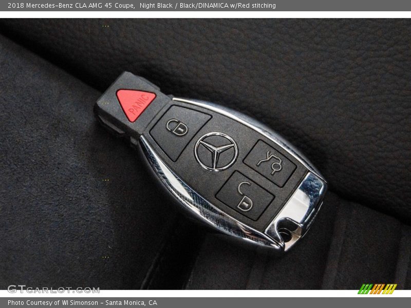 Keys of 2018 CLA AMG 45 Coupe