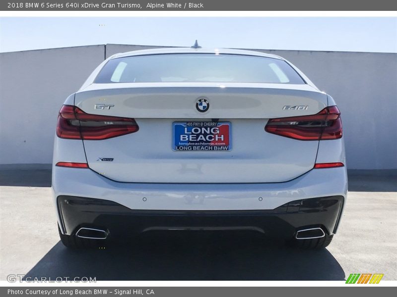 Alpine White / Black 2018 BMW 6 Series 640i xDrive Gran Turismo