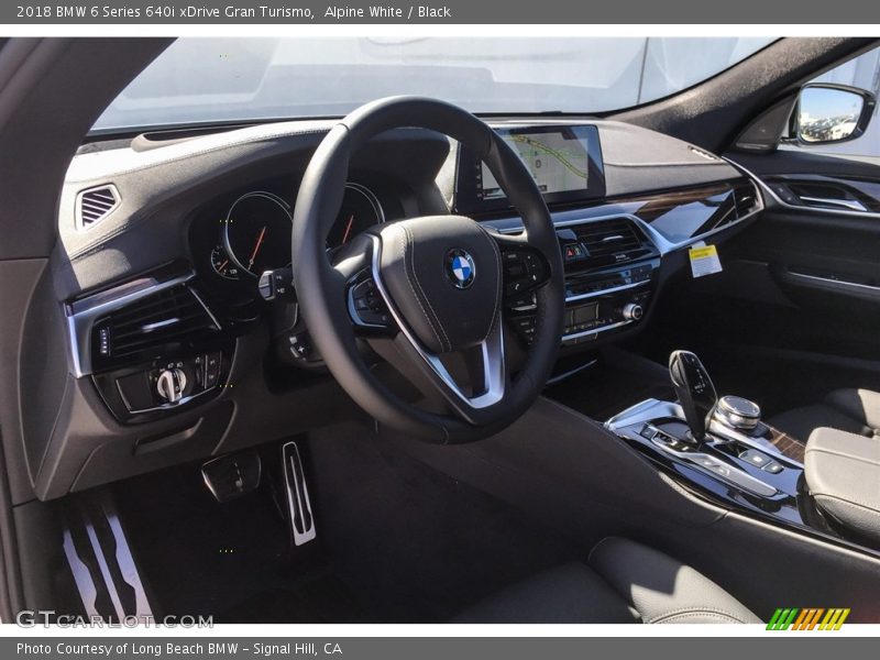Alpine White / Black 2018 BMW 6 Series 640i xDrive Gran Turismo