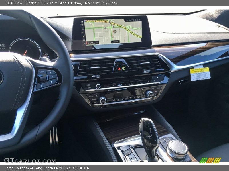 Alpine White / Black 2018 BMW 6 Series 640i xDrive Gran Turismo