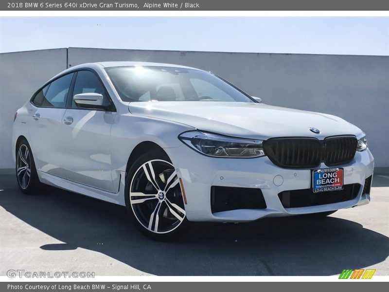 Alpine White / Black 2018 BMW 6 Series 640i xDrive Gran Turismo