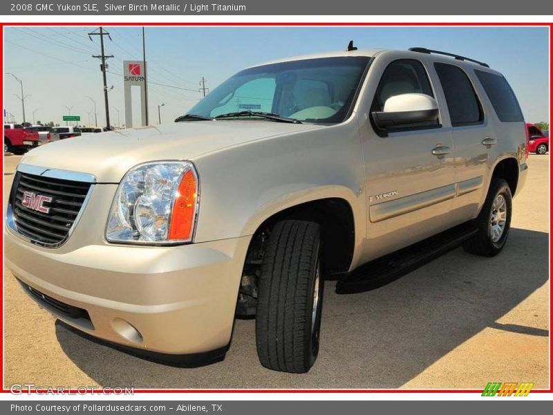 Silver Birch Metallic / Light Titanium 2008 GMC Yukon SLE